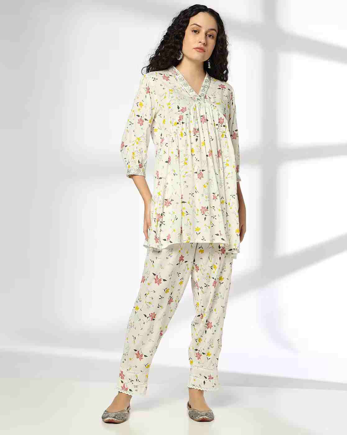 FUSION | Women Floral Print Co-Ords Set|1
