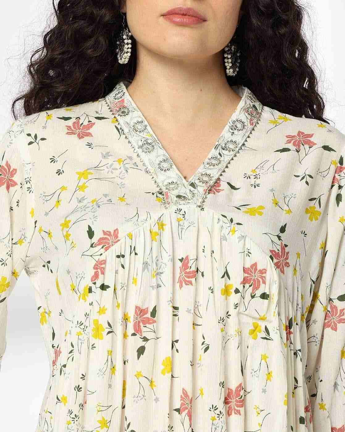 FUSION | Women Floral Print Co-Ords Set|4