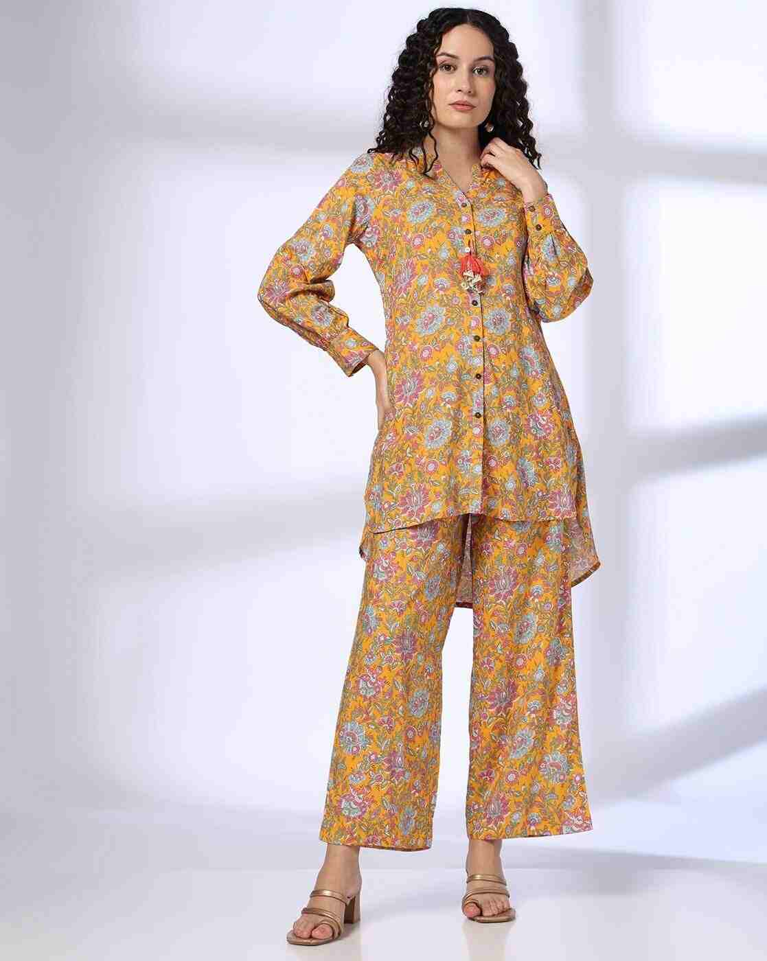 FUSION | Women Floral Print Co-Ord Set|0