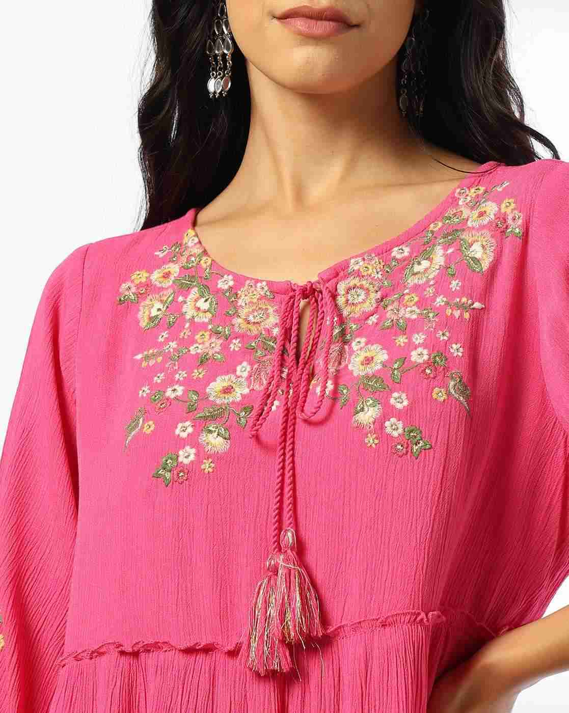 FUSION | Women Floral Print Tiered Tunic|3
