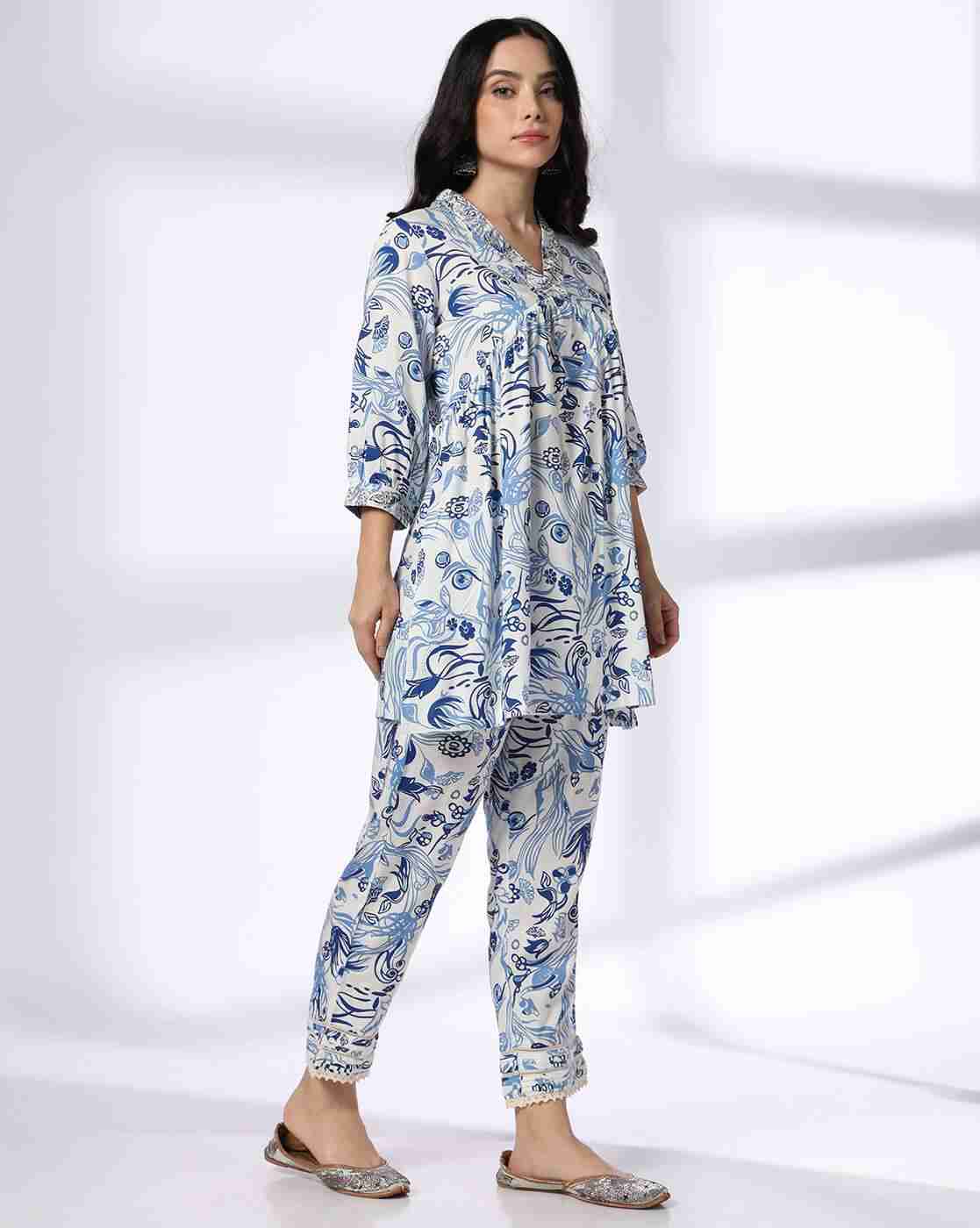 FUSION | Women Floral Print Co-Ord Set|1