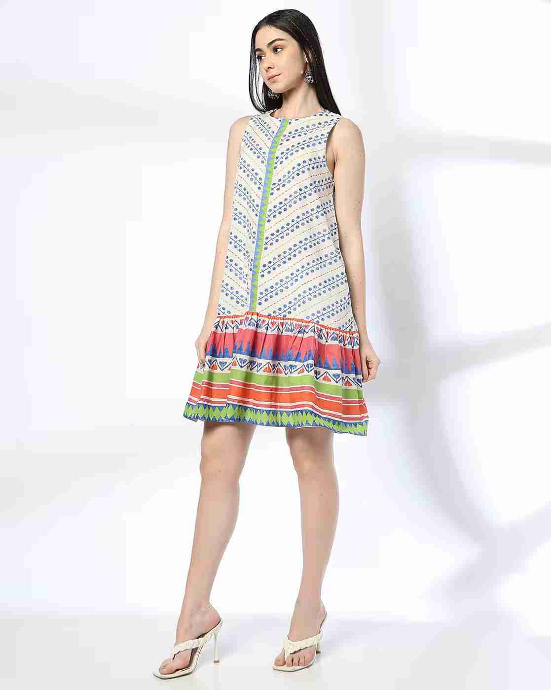 FUSION | Women Star Print Shift Dress