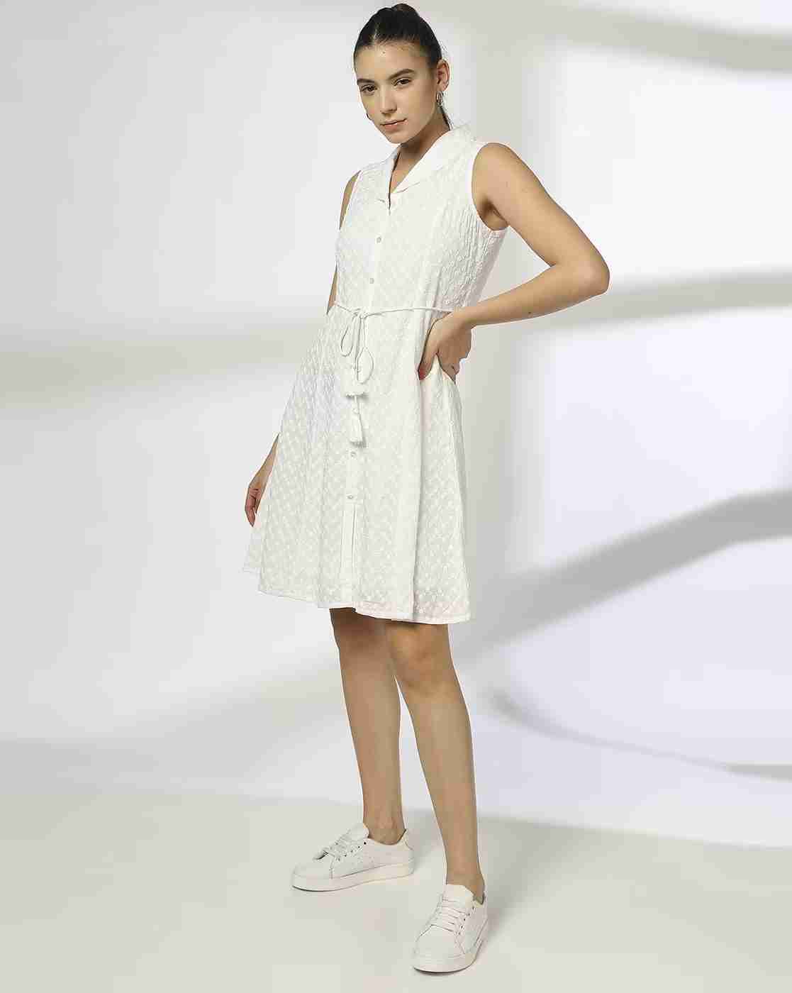 FUSION | Women Floral Patterned A-Line Dress|0