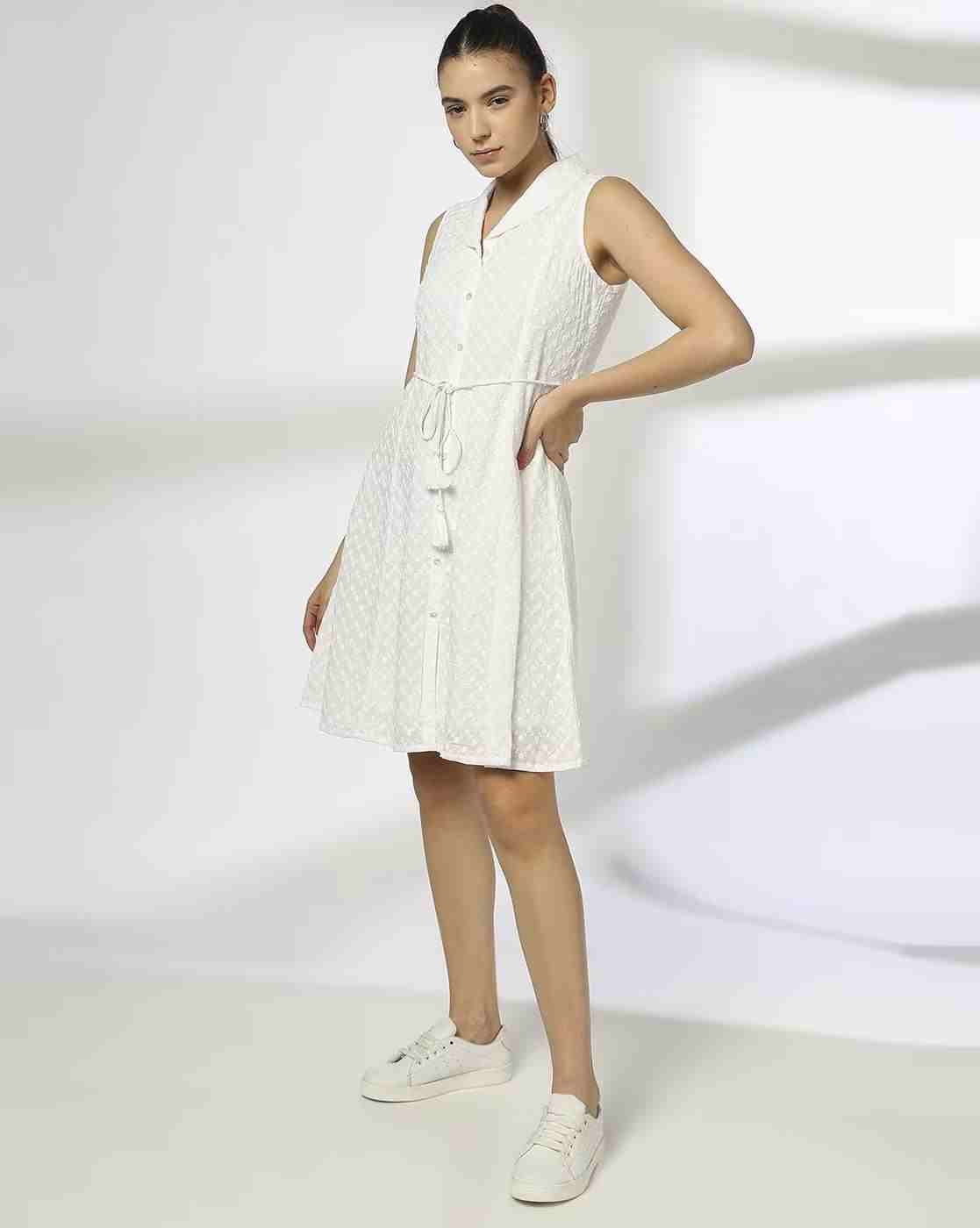 FUSION | Women Floral Patterned A-Line Dress|0