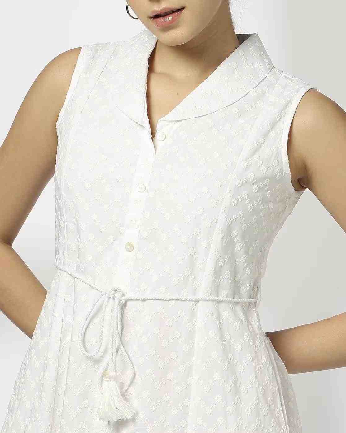 FUSION | Women Floral Patterned A-Line Dress|3