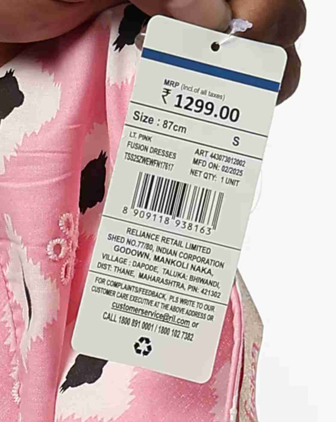 FUSION | Women Printed Tiered Dress|4