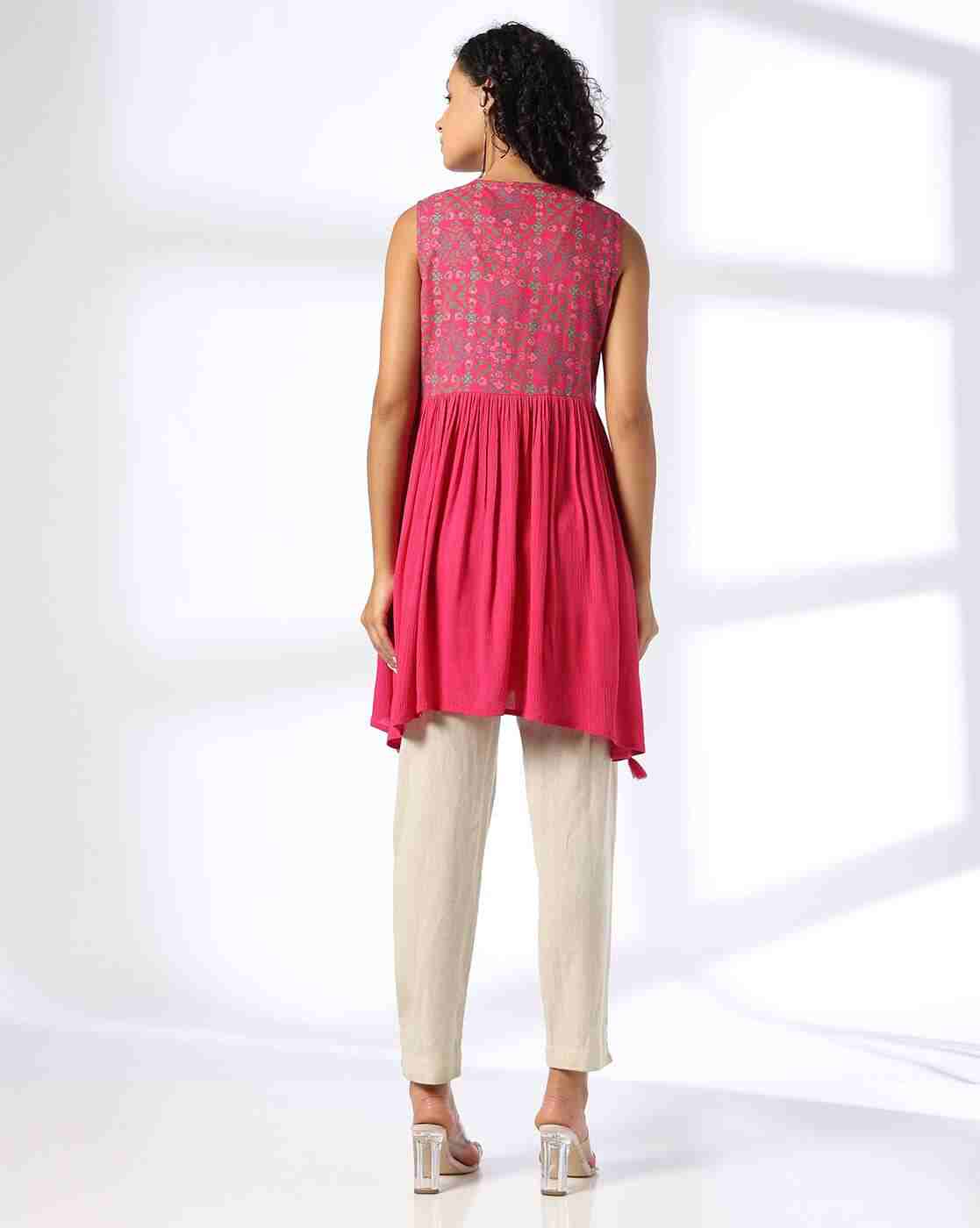 FUSION | Women Floral Print Relaxed Fit Tunic|2