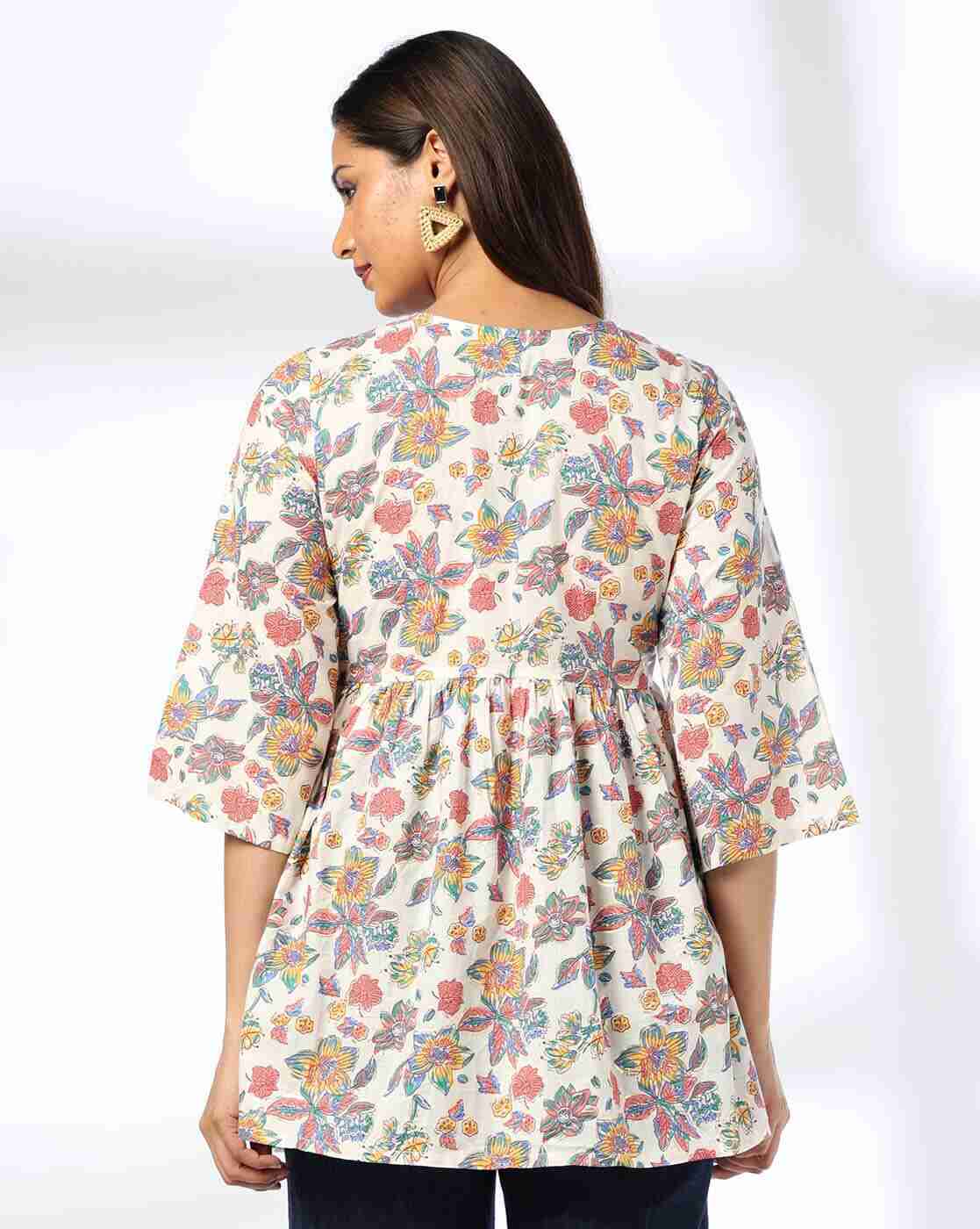 FUSION | Women Printed Relaxed Fit Top|2