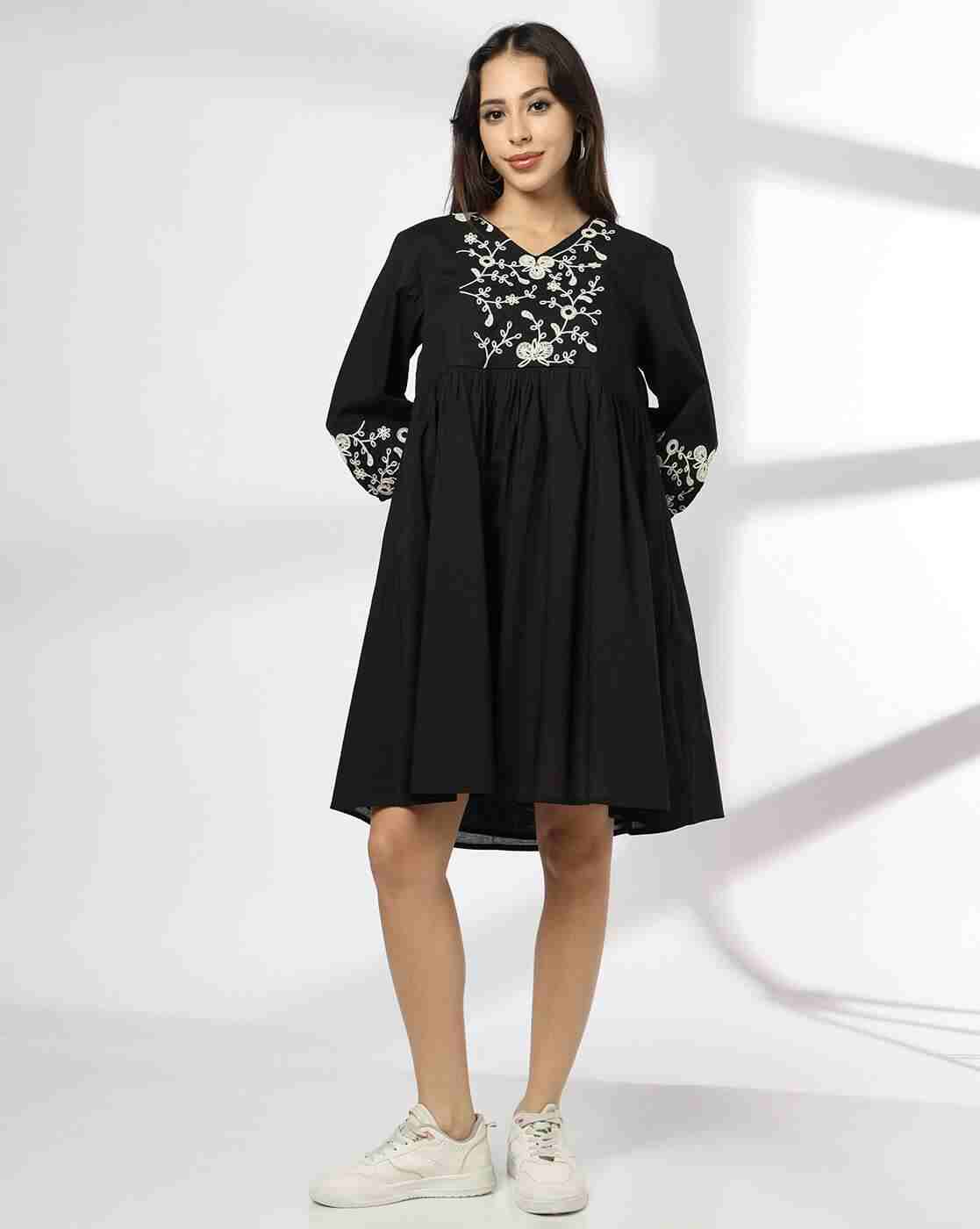 women's embroidered fit & flare dress Adrianna Papell Floral Embroidered Illusion Midi Dress