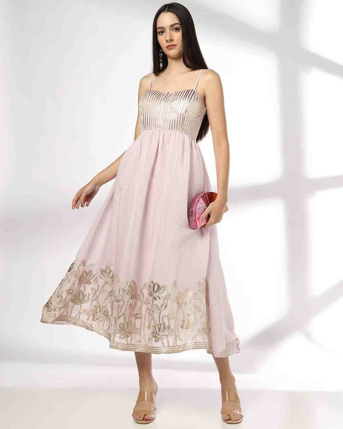 FUSION | Women Embellished Bustier Dress|0