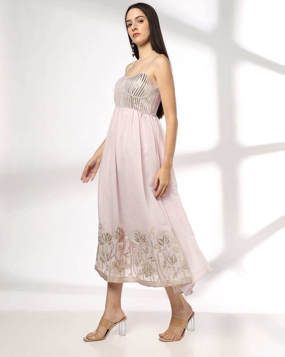 FUSION | Women Embellished Bustier Dress|1