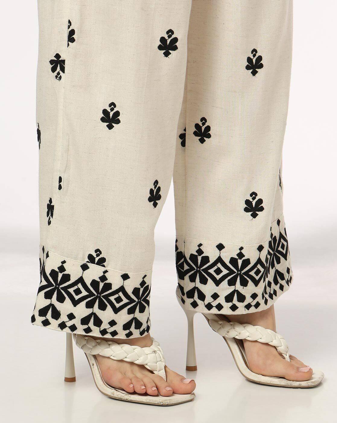 FUSION | Women Embroidered Kurti & Bottom Set|5