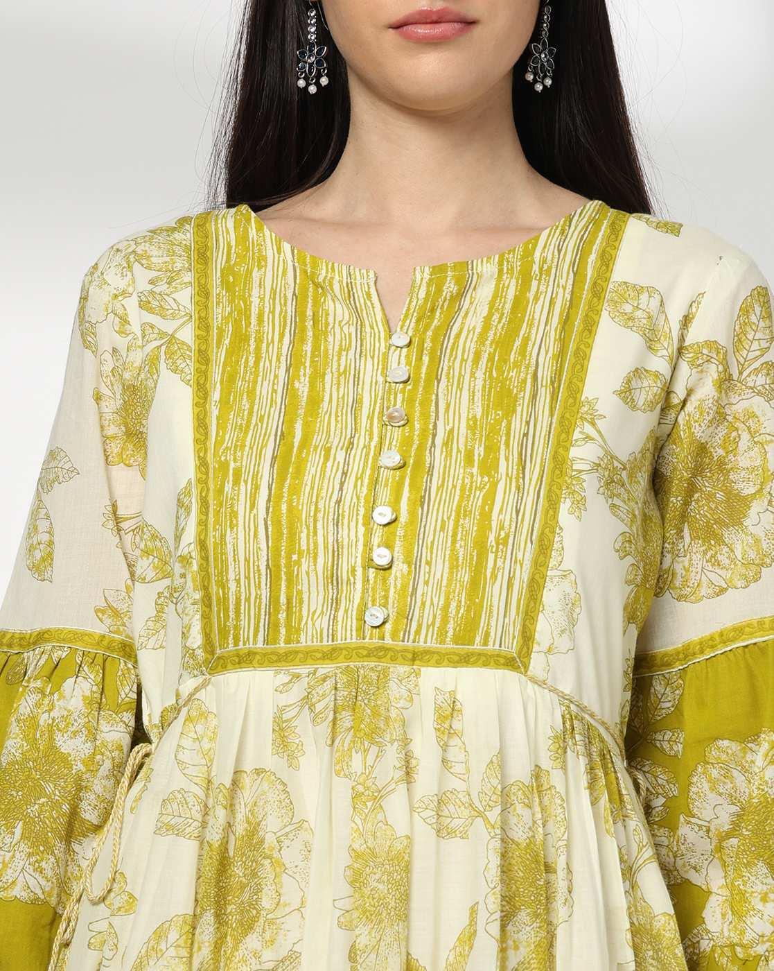 FUSION | Women Printed Fit & Flare Dress|3