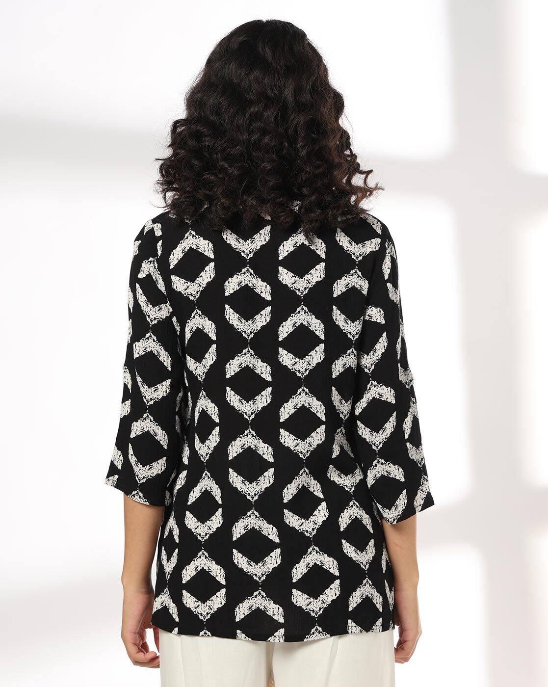 FUSION | Women Printed A-Line Kurti|2