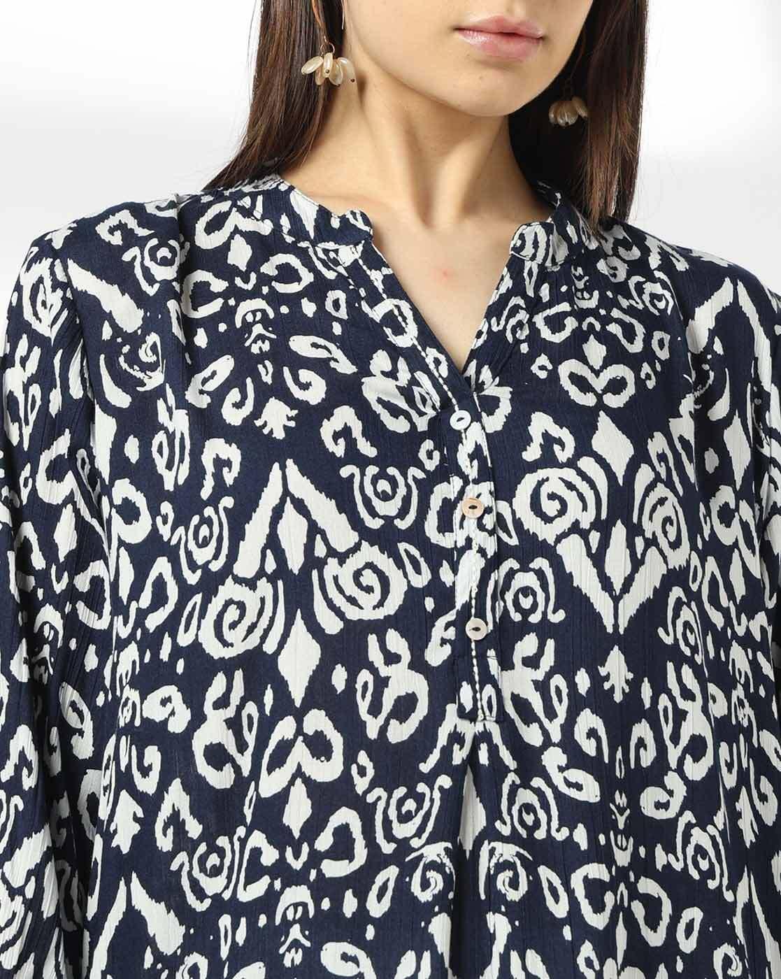 FUSION | Women Printed A-Line Kurti|3