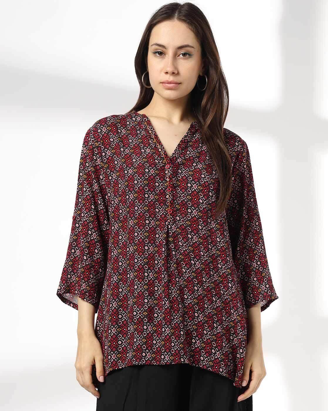 FUSION | Women Printed Straight Kurti|3