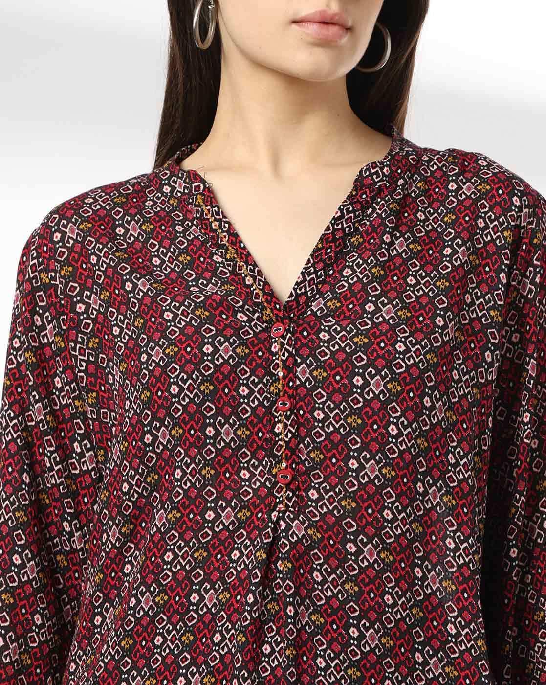FUSION | Women Printed Straight Kurti|4