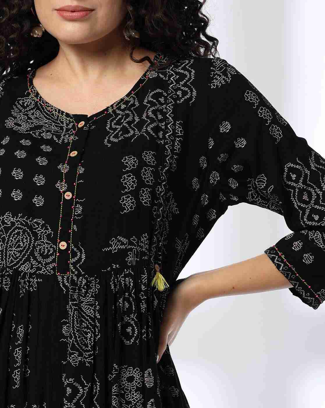 FUSION | Women Printed Relaxed Fit Tunic|3