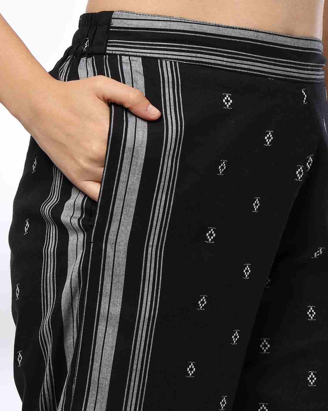 FUSION | Women Geometric Woven Top & Pants Set|4