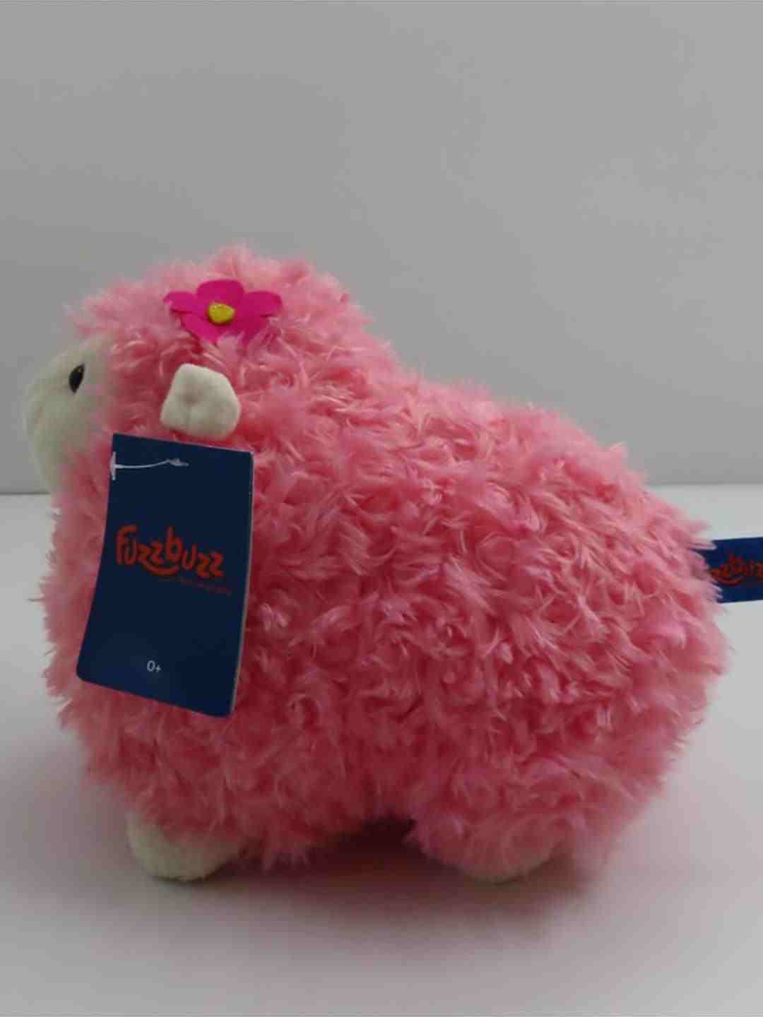 Fuzzbuzz Pink Lamb Stuffed Animal - 28Cm Quirky Soft Toys for Kids age 0M+ - 20 Cm (Pink)