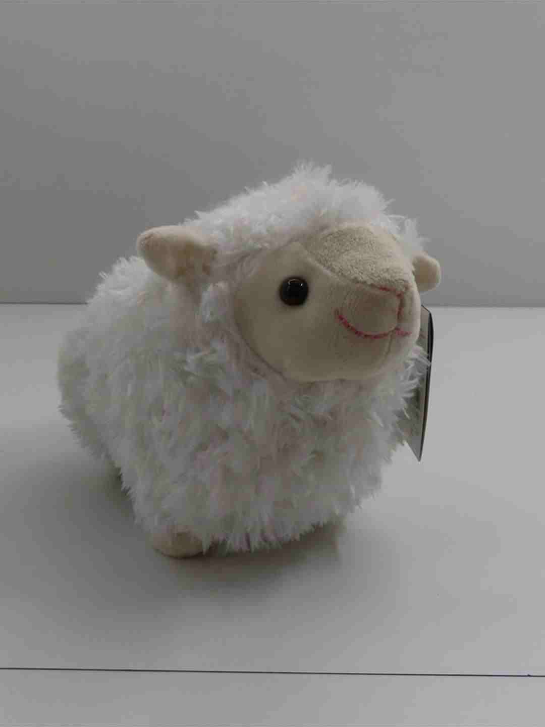 Fuzzbuzz White Lamb Stuffed Animal - 28Cm Quirky Soft Toys for Kids age 0M+ - 20 Cm (White)