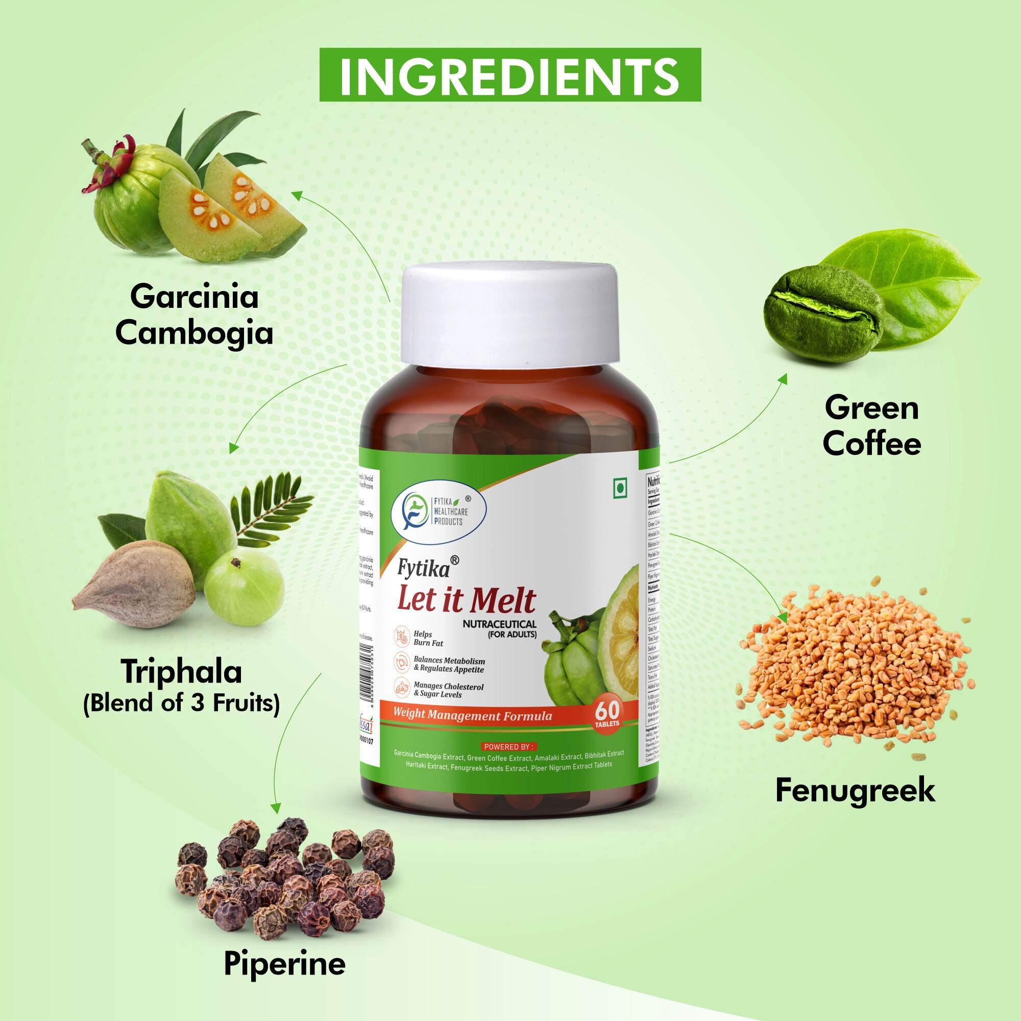 Fytika | Let it Melt | 60 Veg Tab