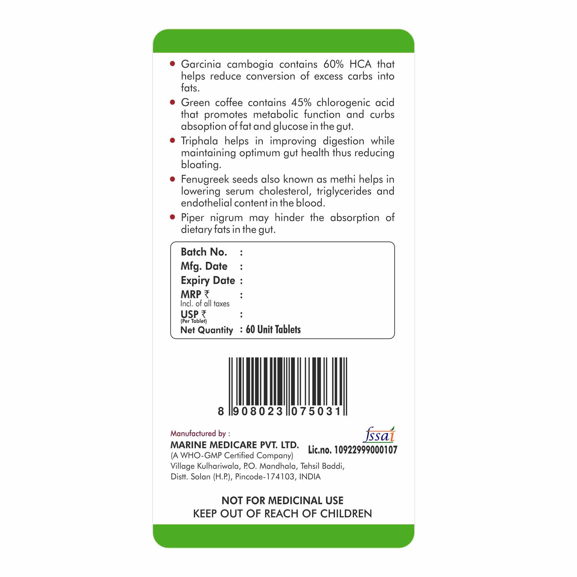 Fytika | Let it Melt | 60 Veg Tab