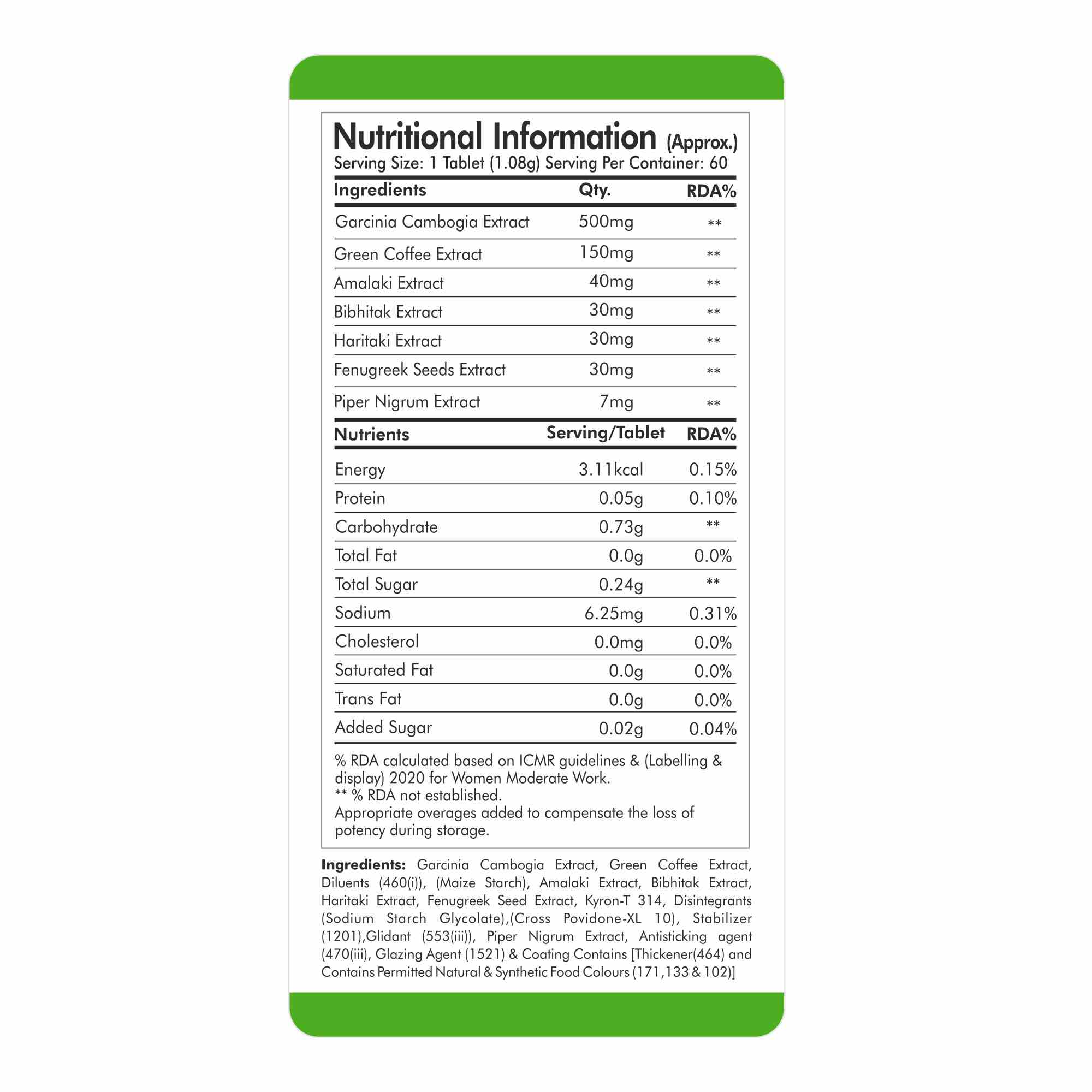 Fytika | Let it Melt | 60 Veg Tab
