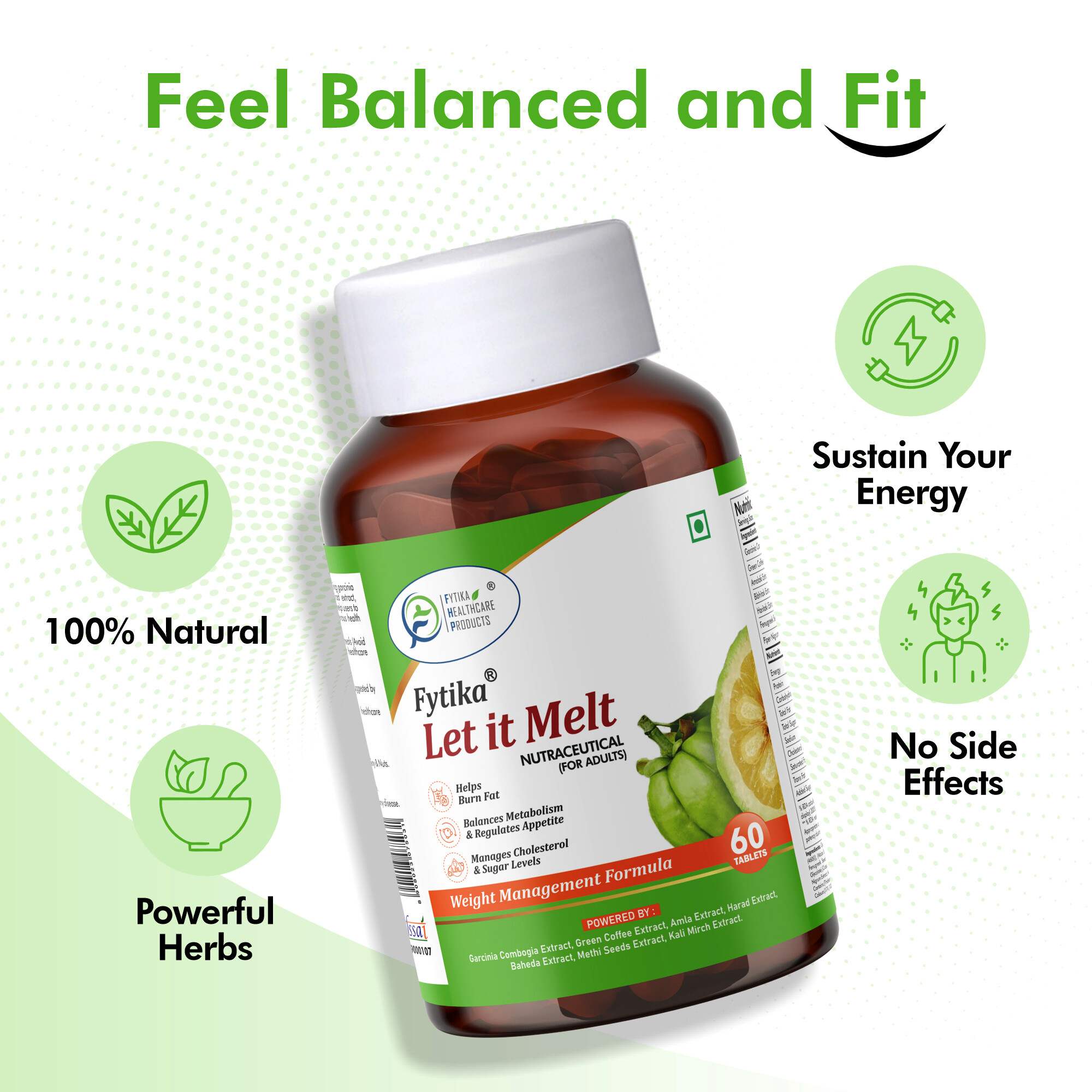 Fytika | Let it Melt | 60 Veg Tab
