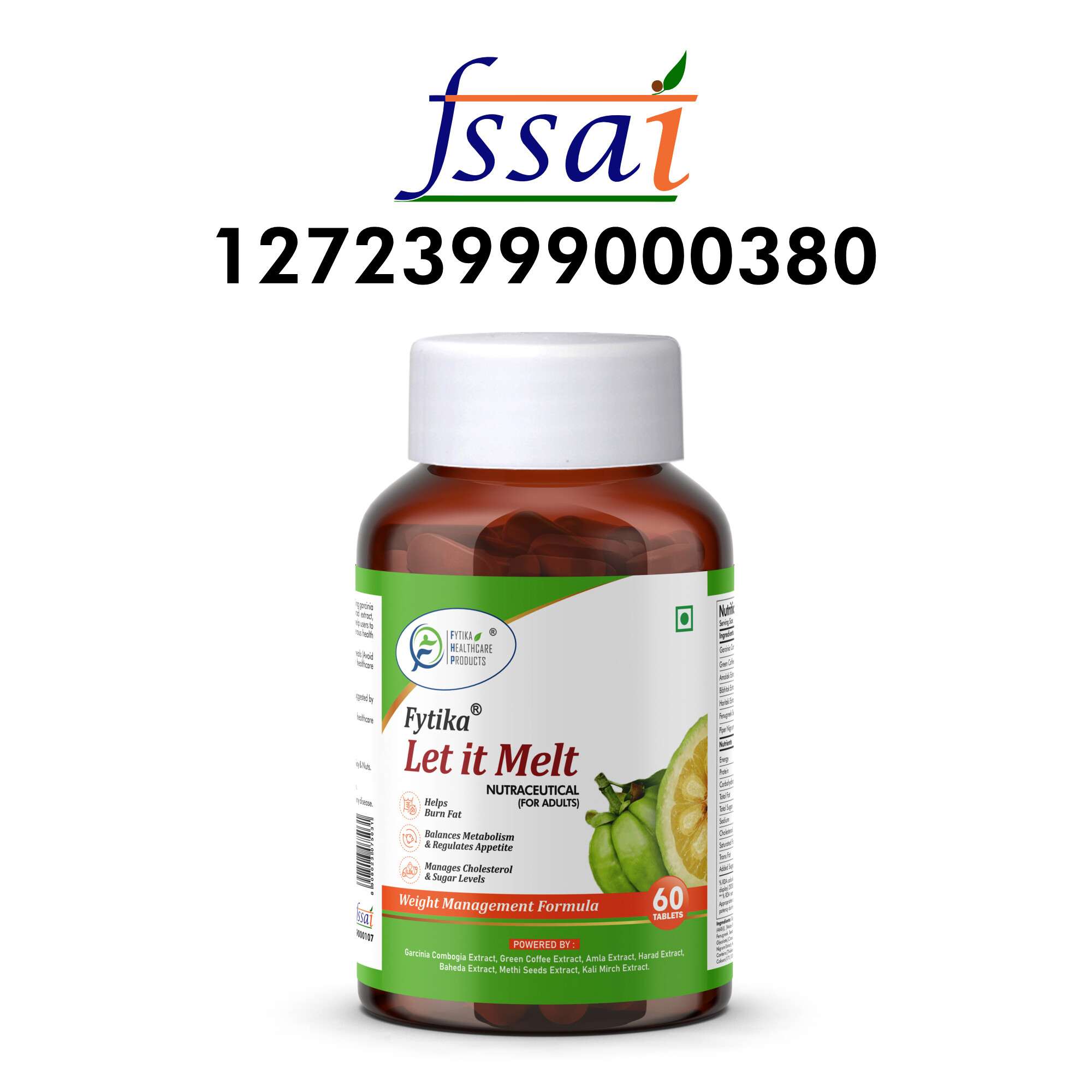 Fytika | Let it Melt | 60 Veg Tab