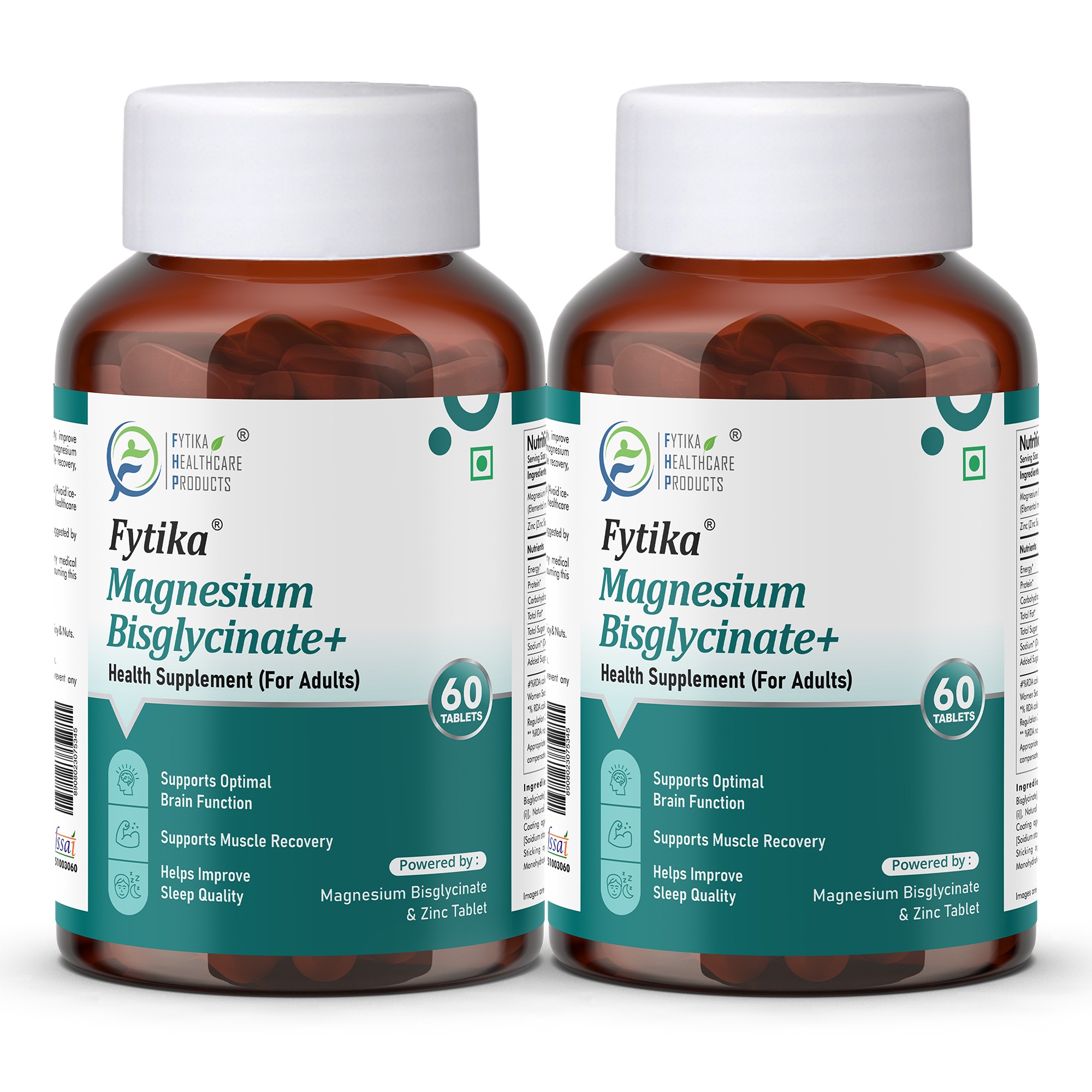 Fytika | Magnesium Bisglycinate + | 60 Tab
