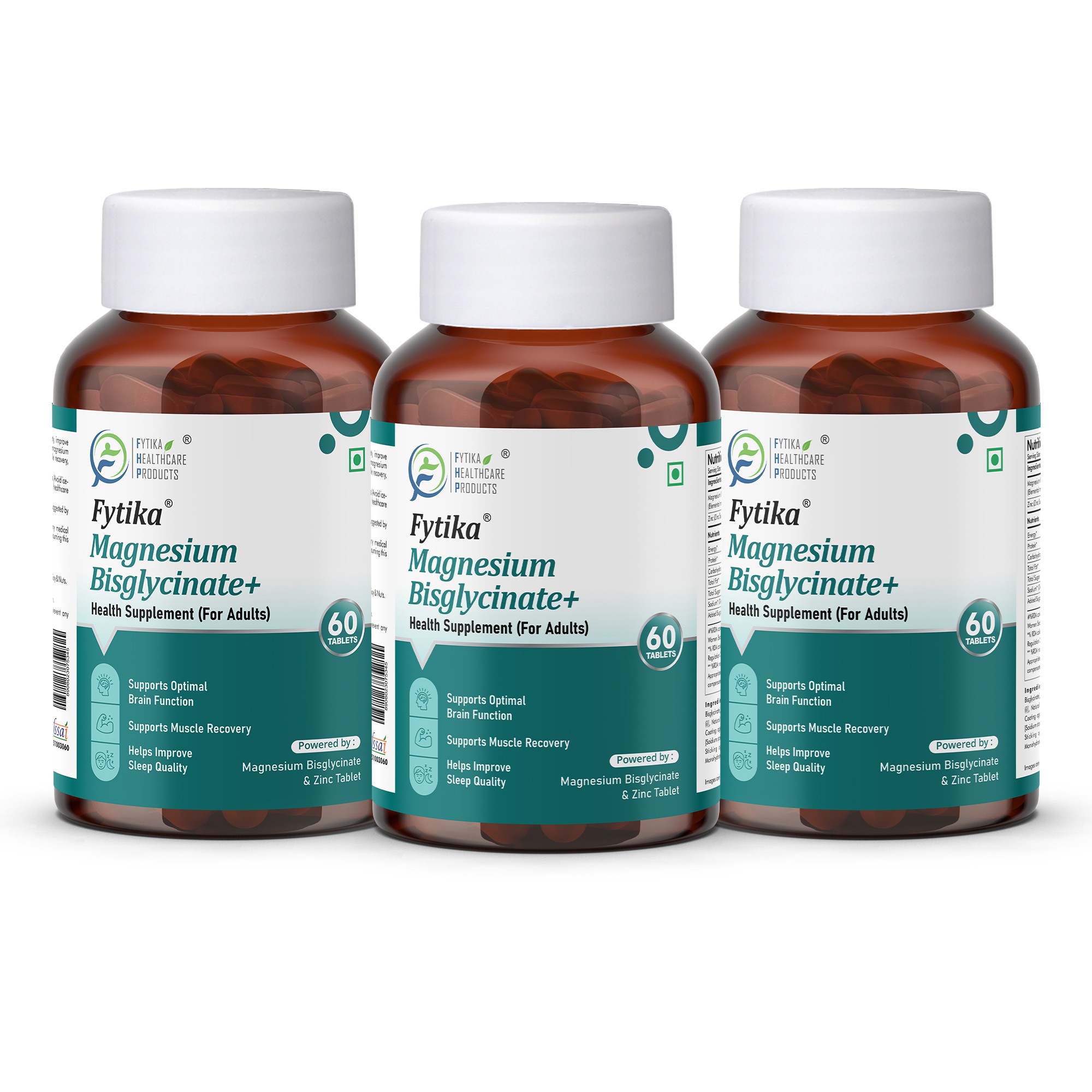 Fytika | Magnesium Bisglycinate + | 60 Tab