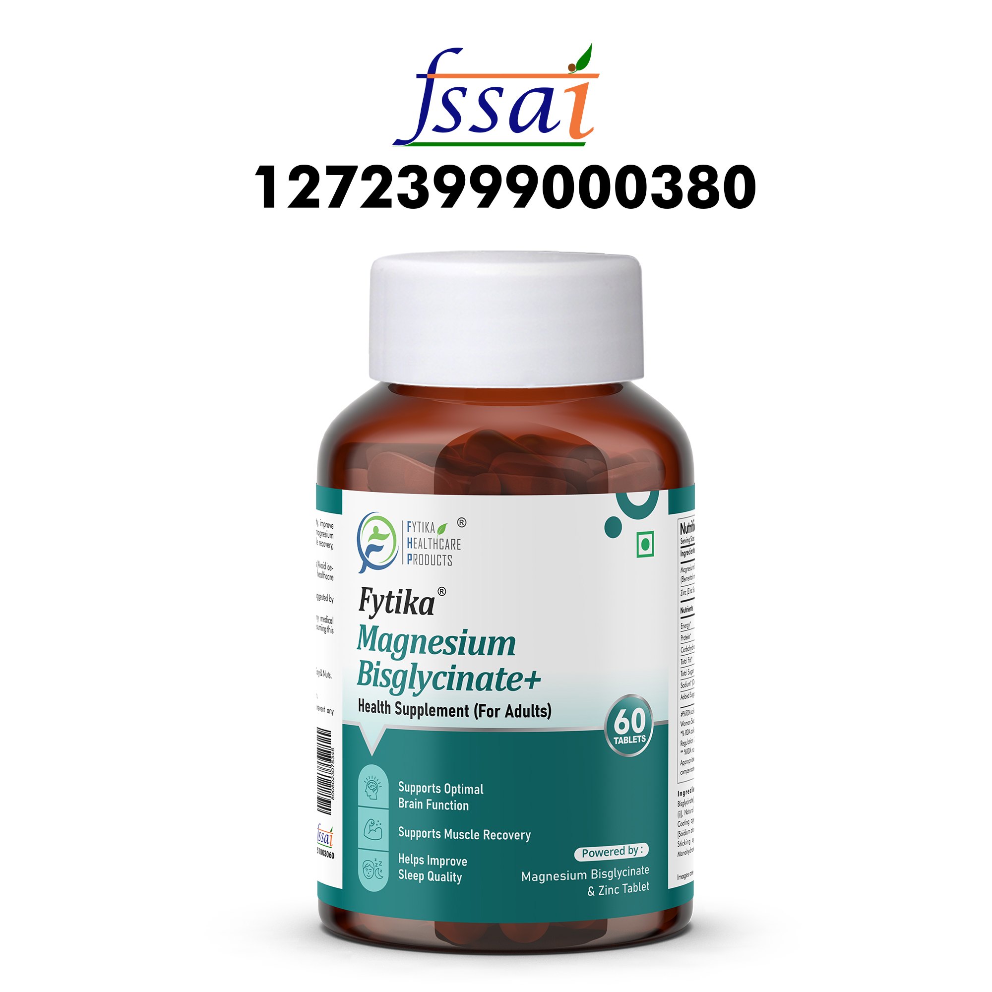 Fytika | Magnesium Bisglycinate + | 60 Tab