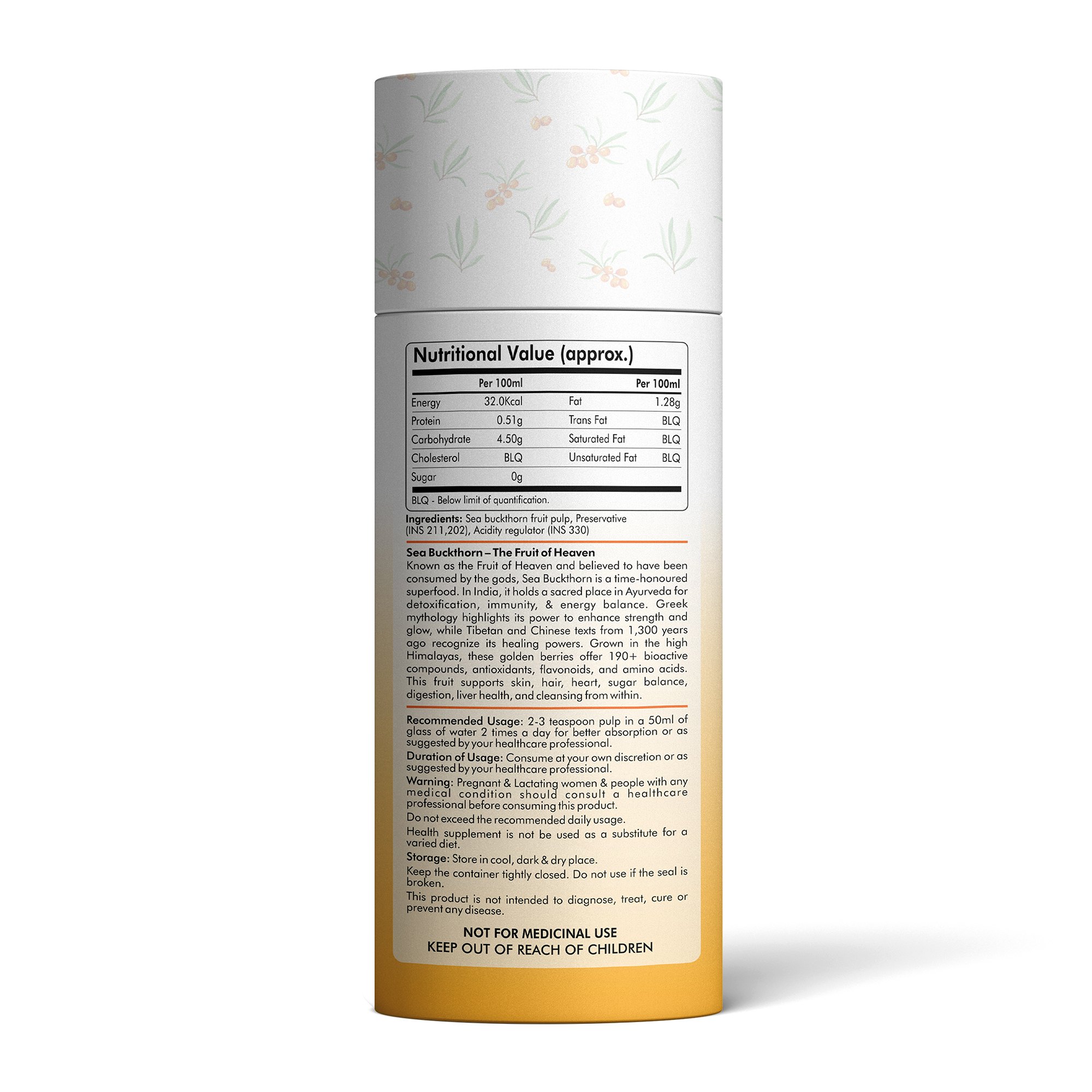 Fytika | Sea Buckthorn Juice | 300ml