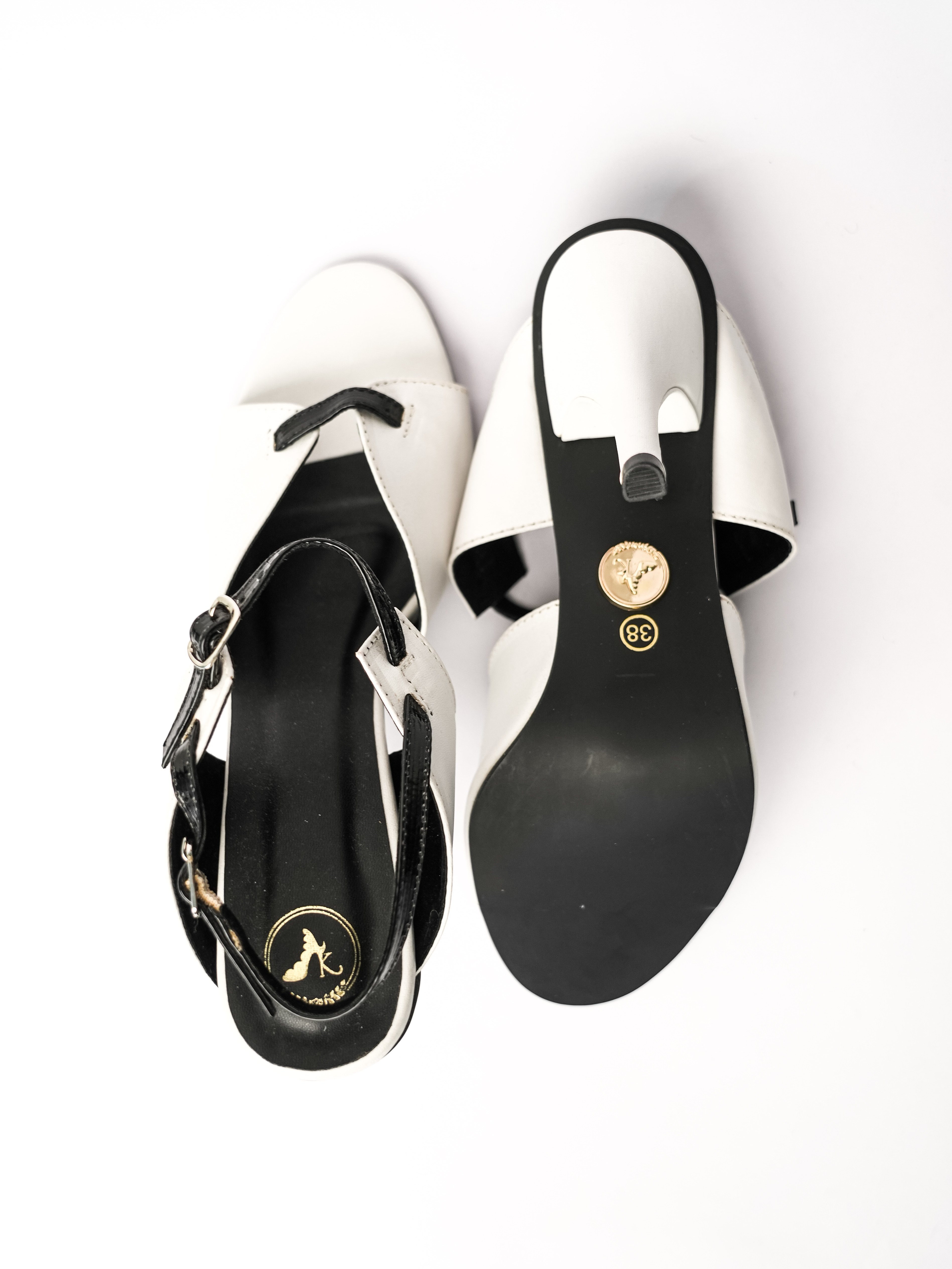 JACKY WHITE HEELS