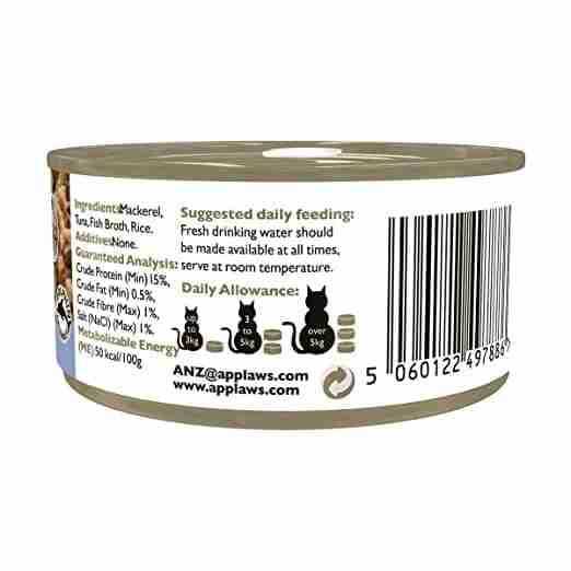 Applaws Ocean Fish Tinned Cat Wet Food, 70g