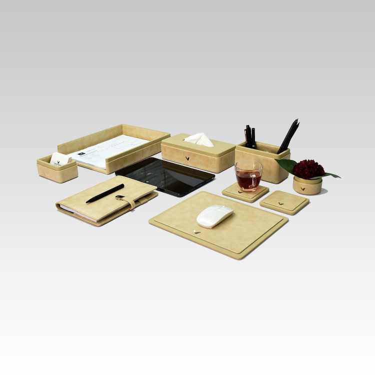 Desk Set | Light | SO8 | Moderno | Cream