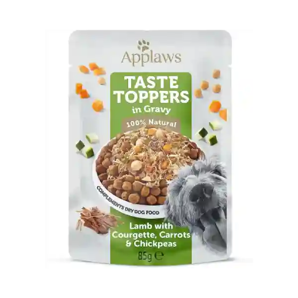 Applaws Lamb With Courgette Carrots and Chickpeas Wet Dog Food, 85g (Pack of 1)