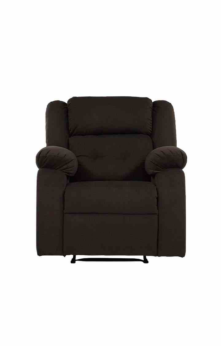 NEUDOT Ease Rocker Single Seater Fabric Recliner - Touch Brown