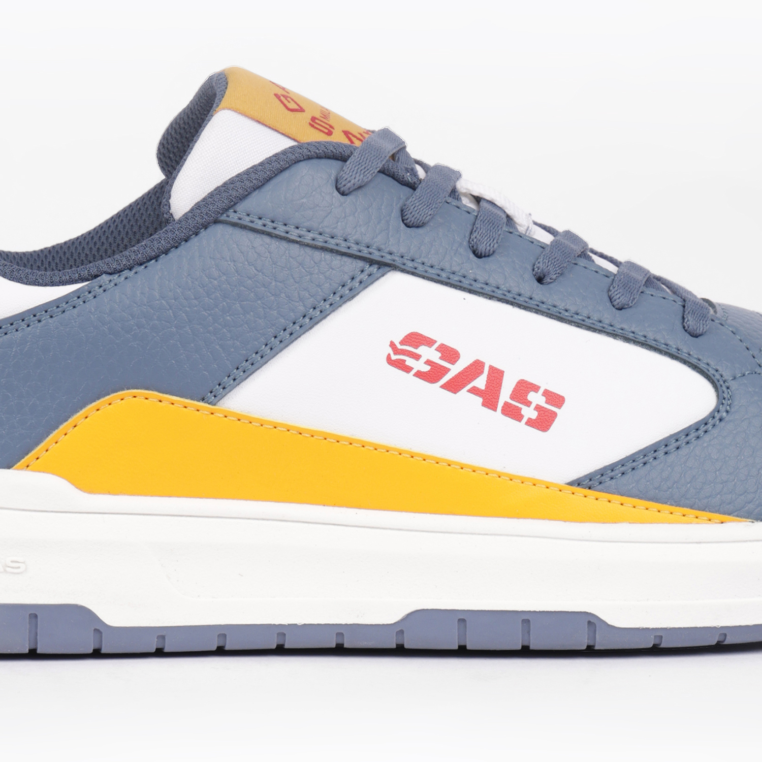 Men Pulse X White Blue Sneakers