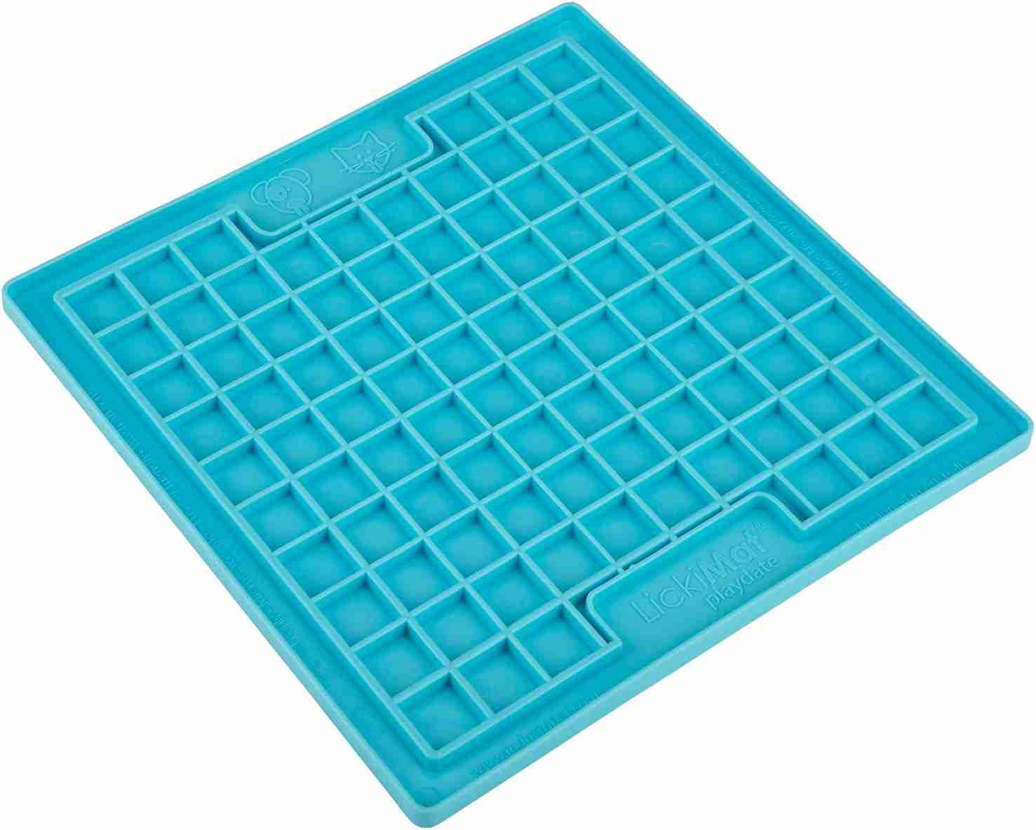 LickiMat Classic Playdate Slow Feeder for Dogs (Turquoise)