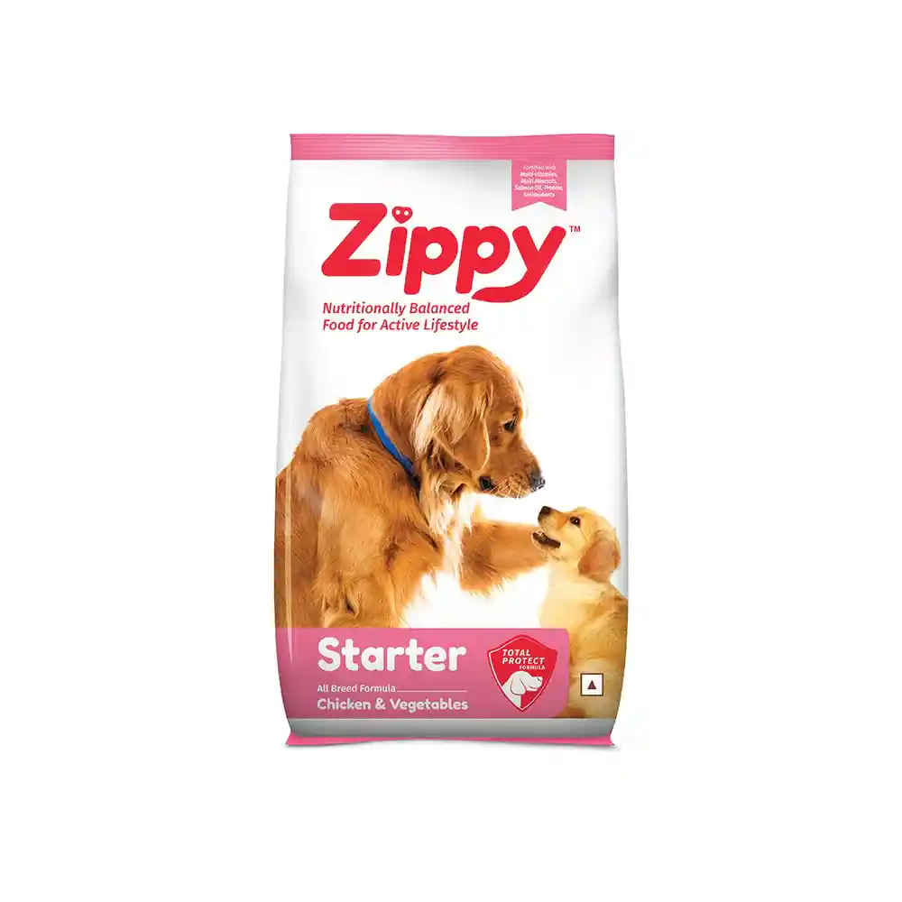 Zippy Starter Chicken And Vegetables All Breed Dog Dry Food 3kg