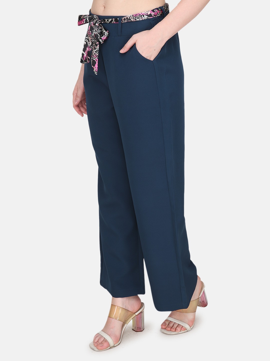 Albion Women Premium Blue Harem Pant