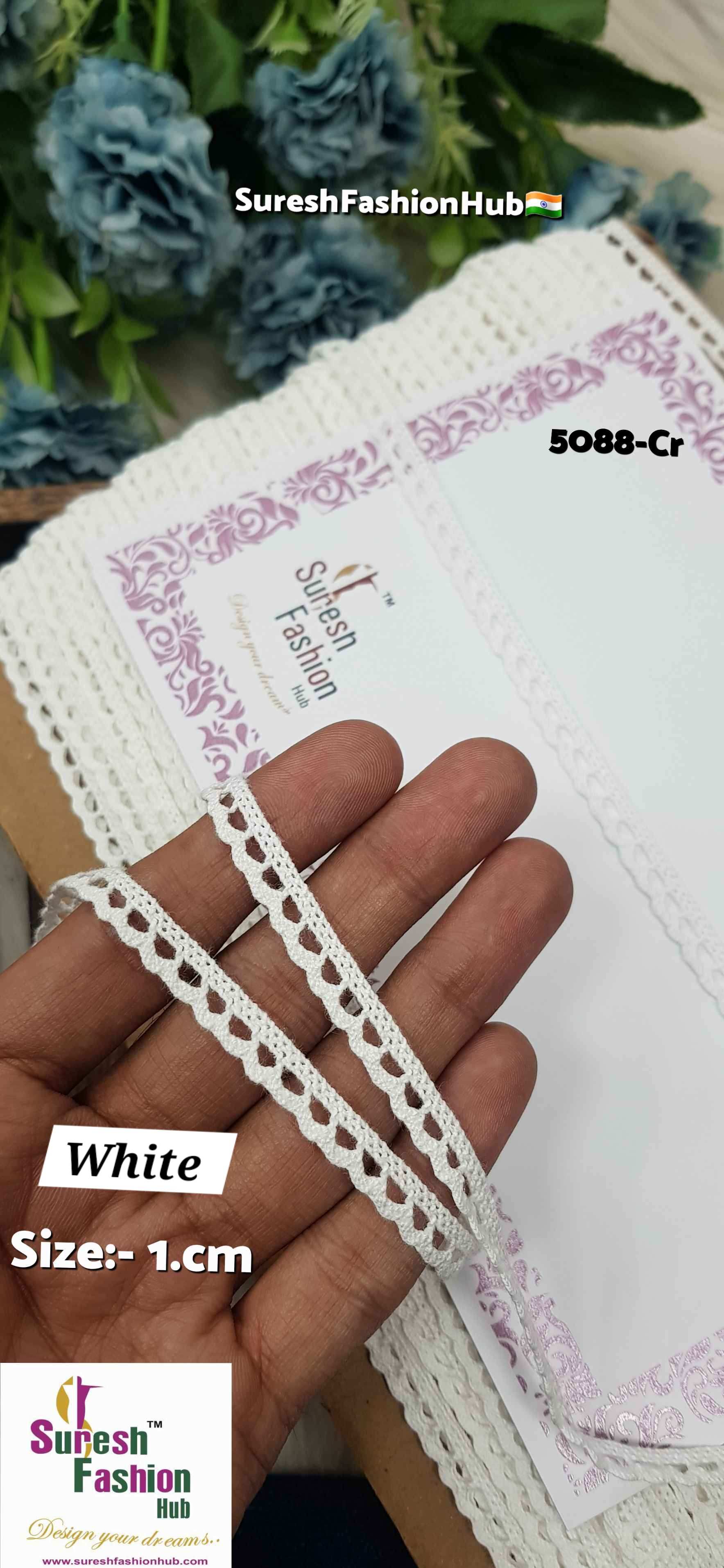 Pure White Crosio Lace
