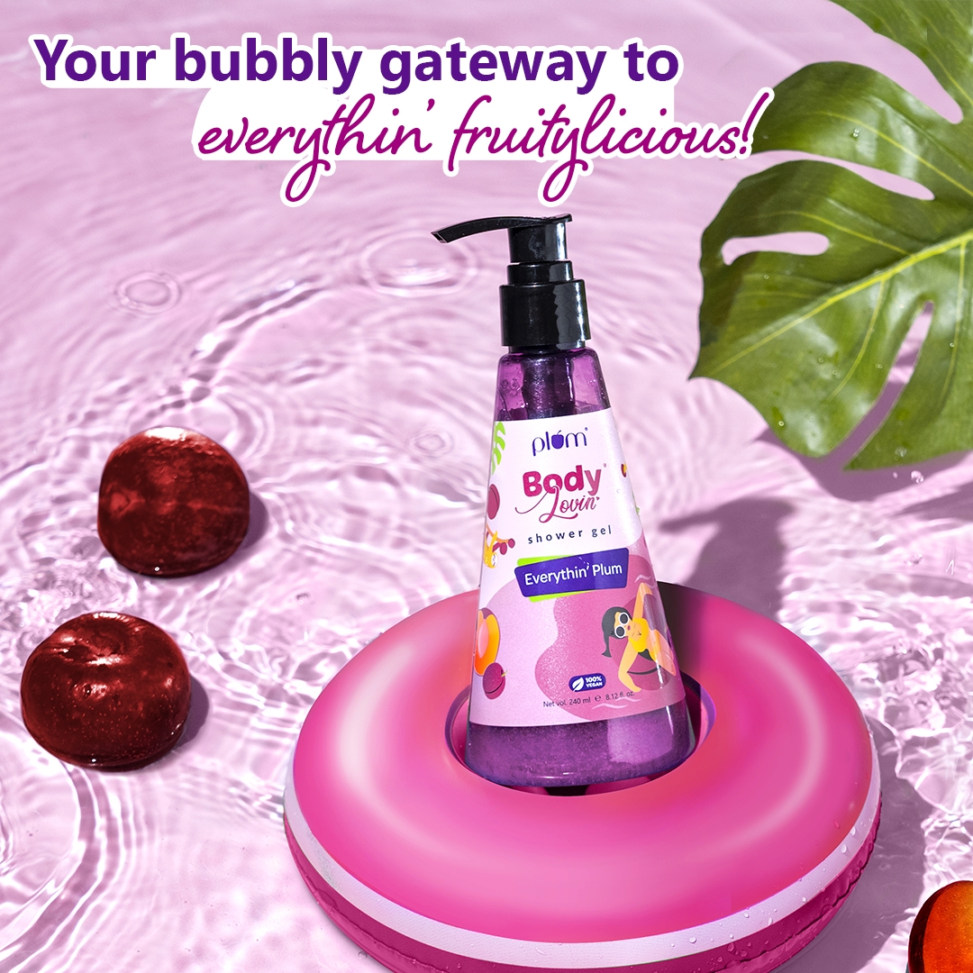 plum be good | Plum BodyLovin’ Everythin’ Plum Shower Gel 1