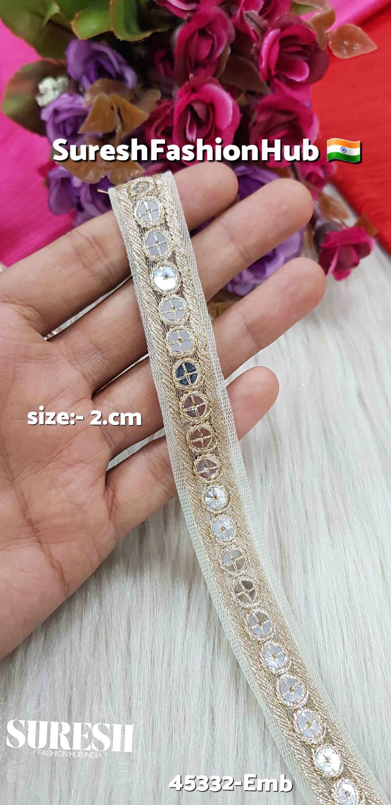 Sequin Zari Lace