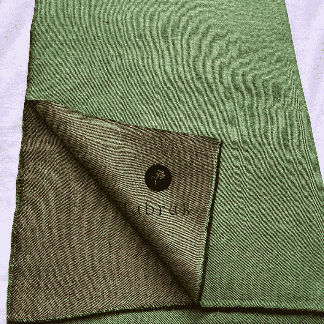 Hand Woven Zari Double Shade Pashmina Stole