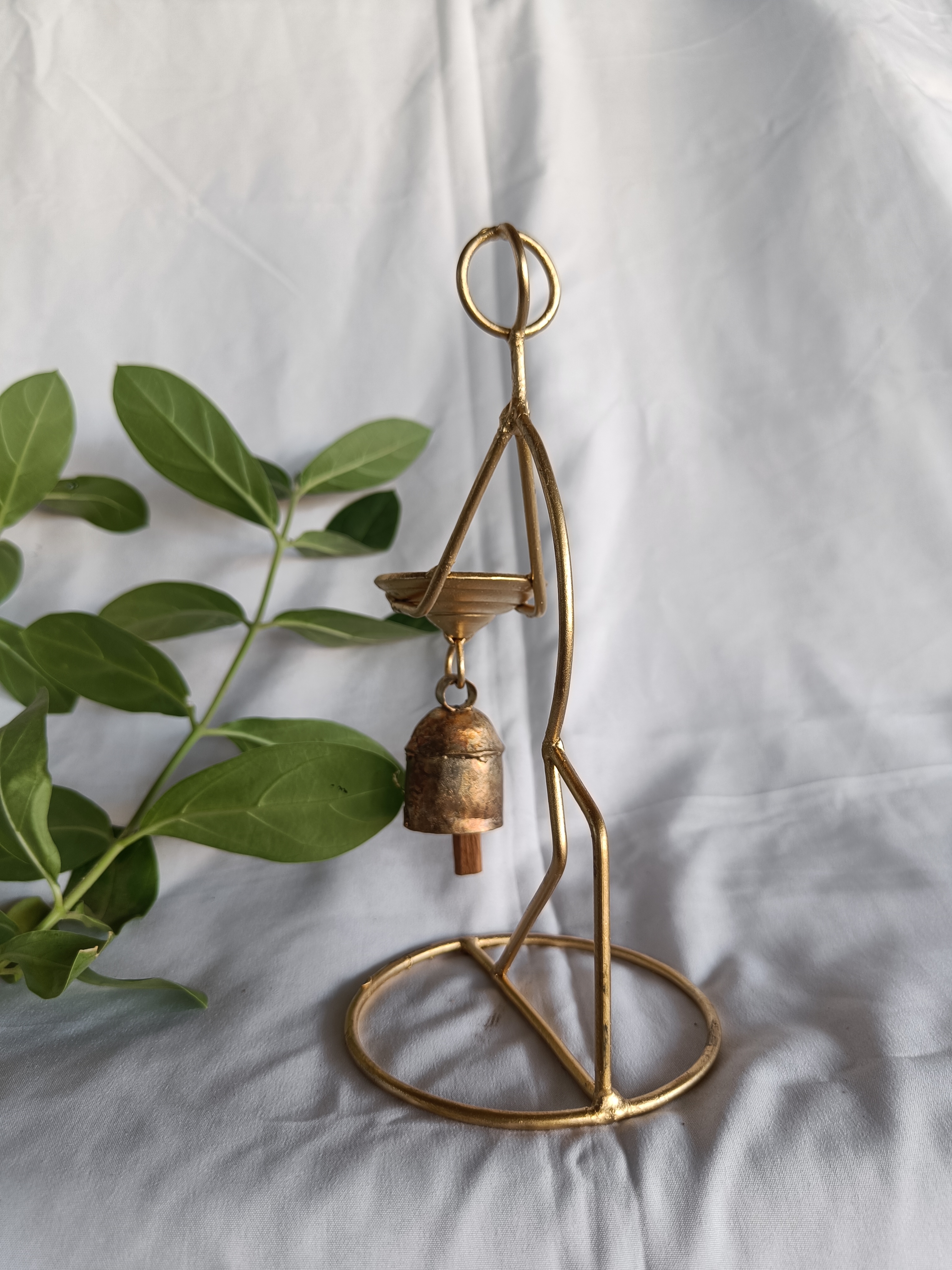 1 bell candle stand