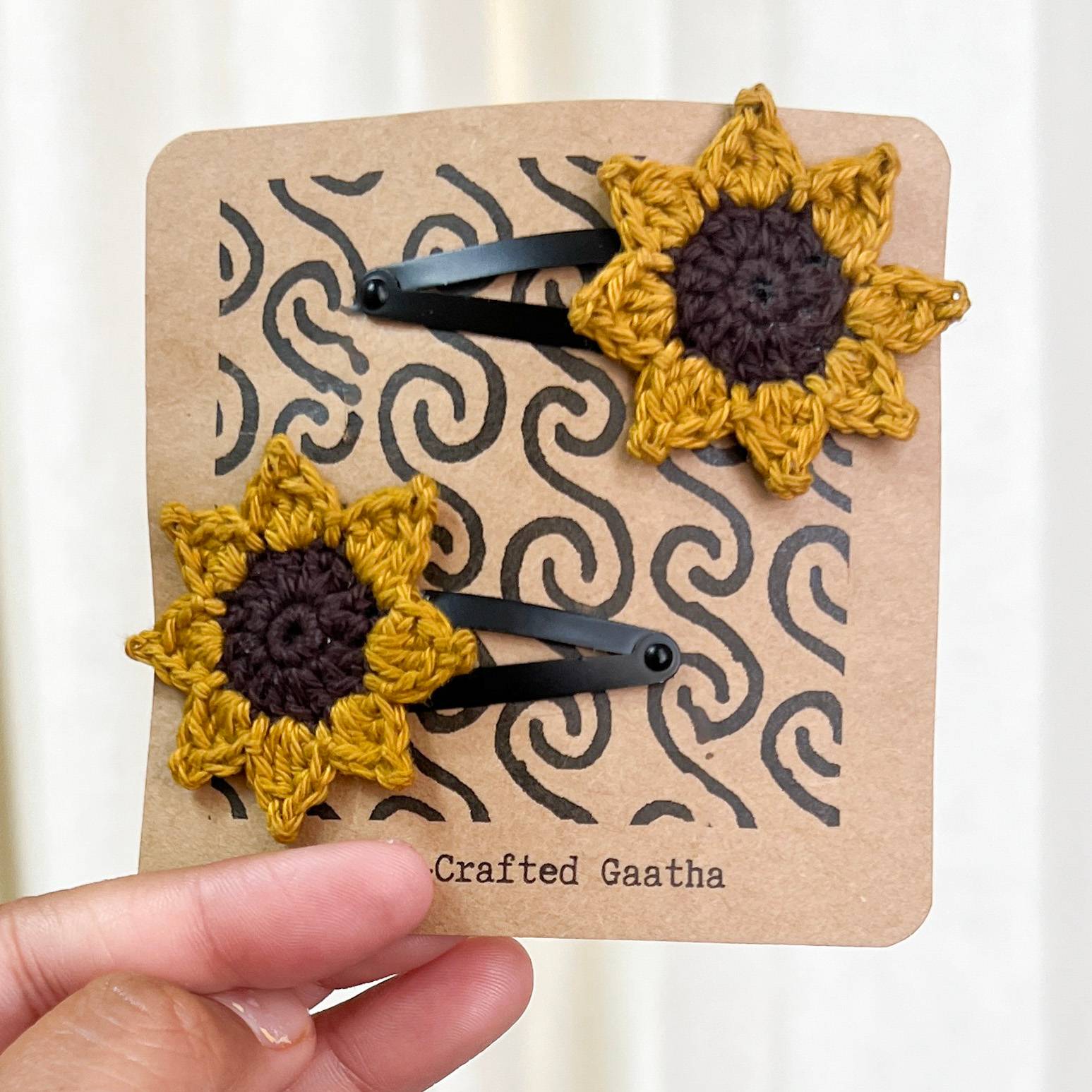 Shine Bright with Sunshine! Sunflower Hair Clips by AHG.