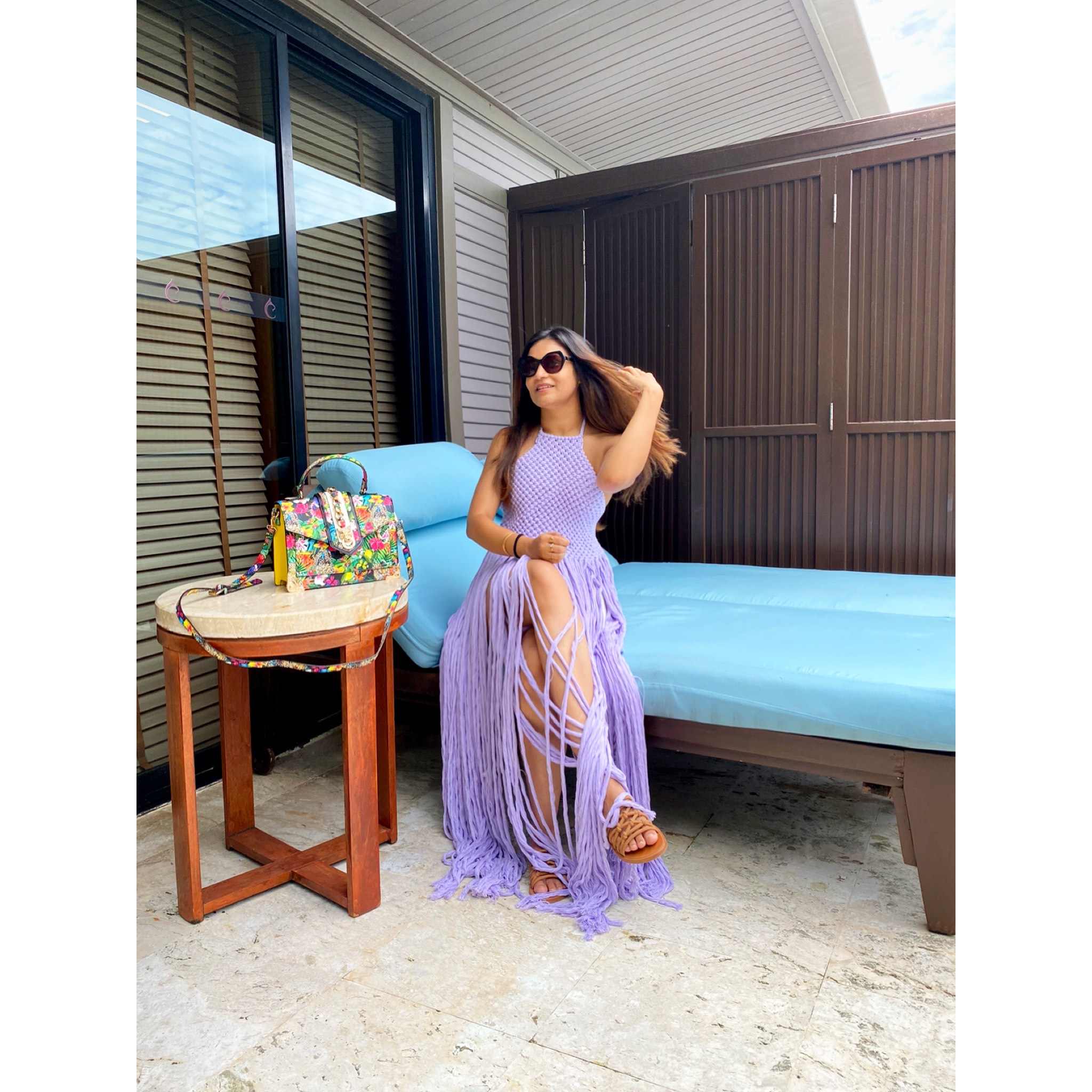 The Go-With-The-Flow Top- Purple